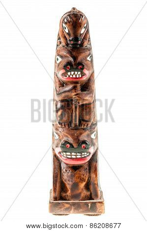 Canadian Wooden Totem