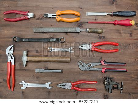 Set Of Different Tools