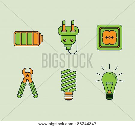 Ecological Icons Set