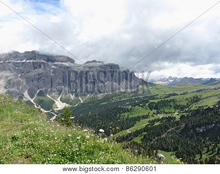 Panoramic Mountain View