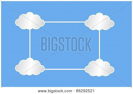 White Clouds Infographic