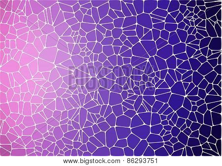 Flat Style violet mosaic abstract background
