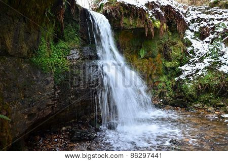 Waterfall in Winter