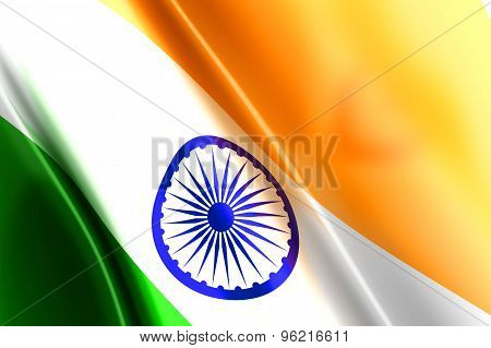 Flag of India.