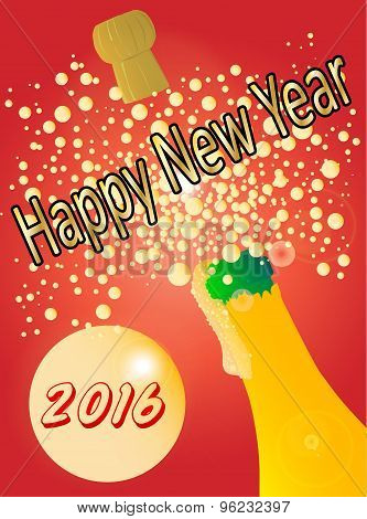 New Years Bottle