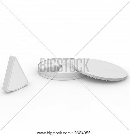 White Box For Processed Cheese