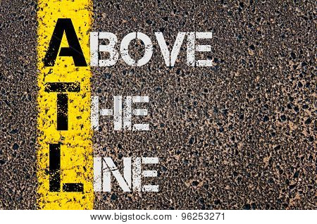 Business Acronym Atl As Above The Line