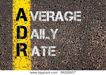 Business Acronym Adr As Average Daily Rate