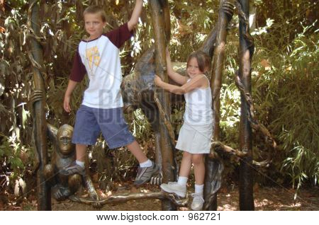 Enfants escalade