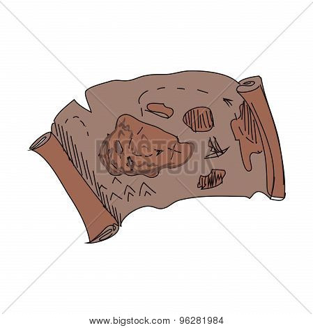 doodle treasure map
