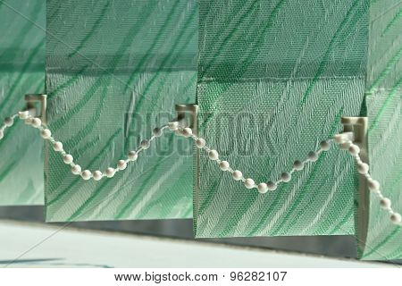 Vertical Blinds On The Window