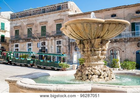 Baroque fountain