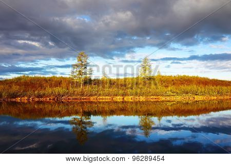 Beautiful landscape in Taimyr, Russia
