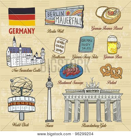 Travel Concept Of Germany