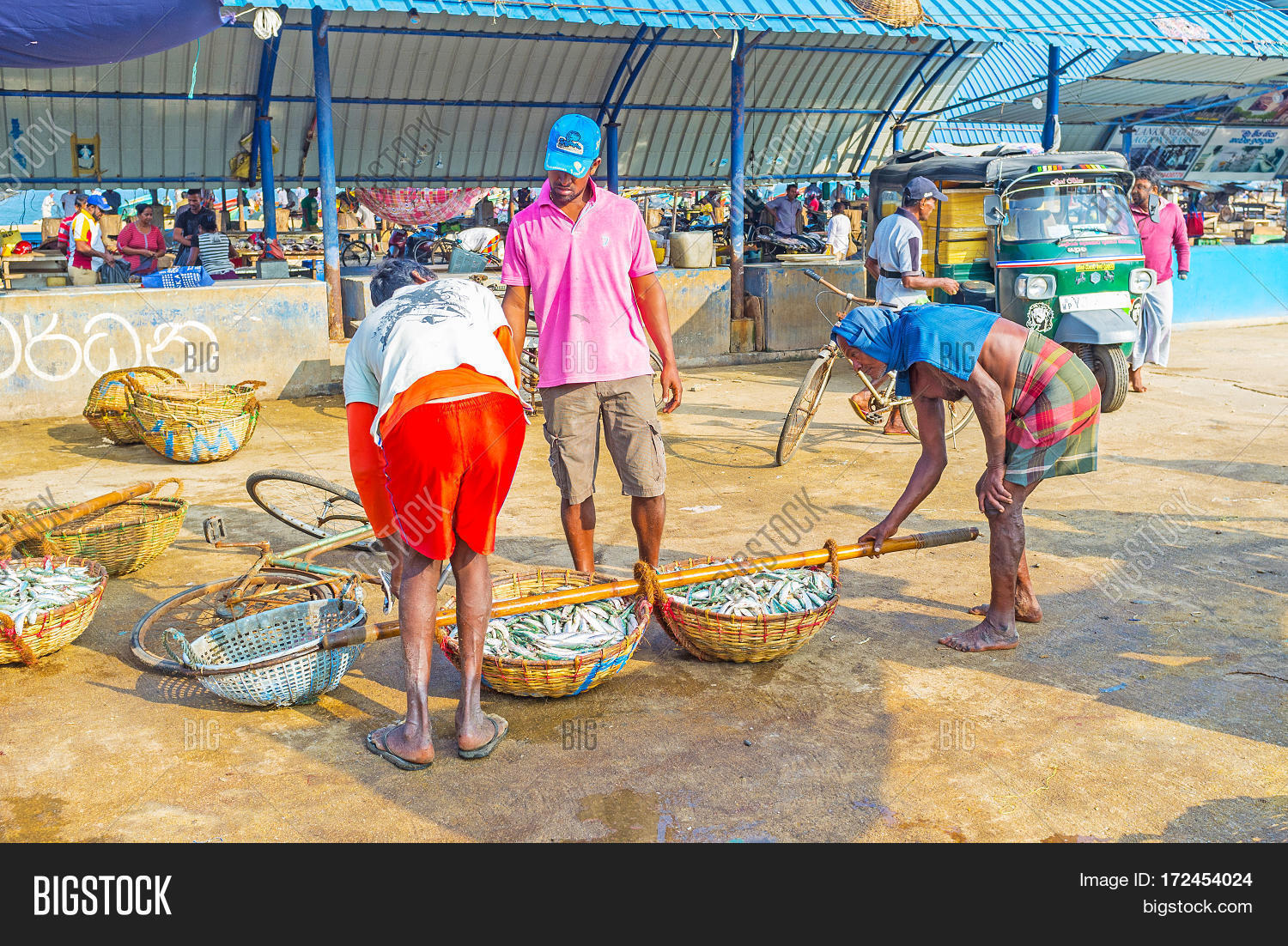 Baskets Fish Image & Photo (Free Trial) Bigstock