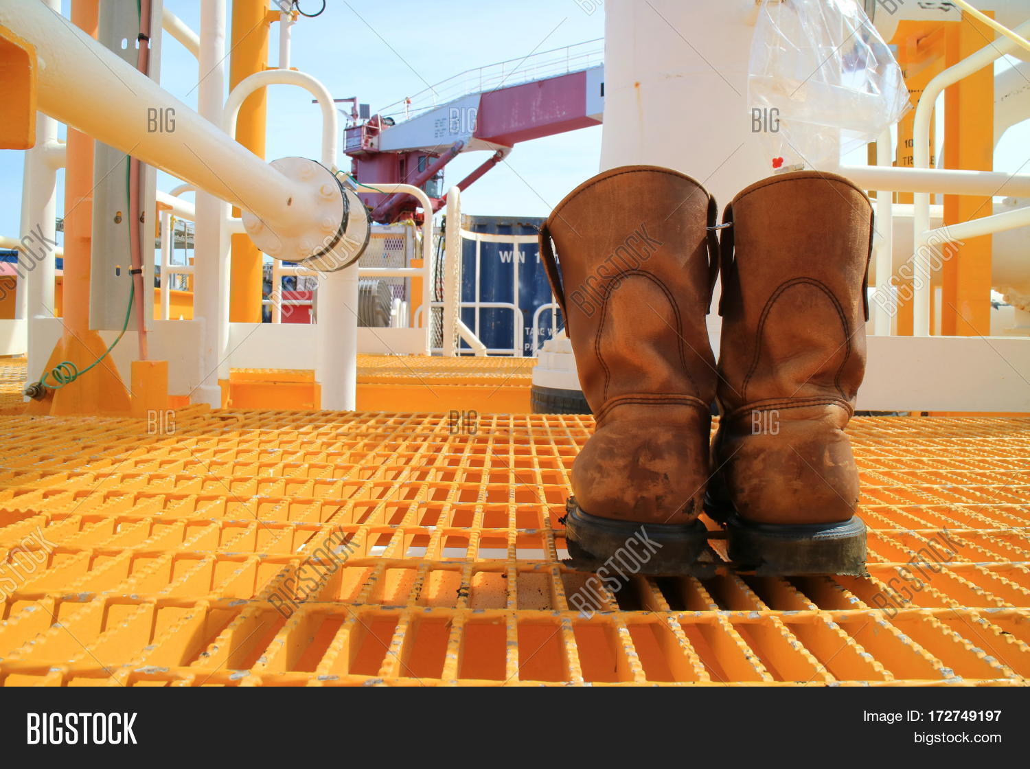 Safety Shoes Oil Gas Image & Photo (Free Trial) Bigstock