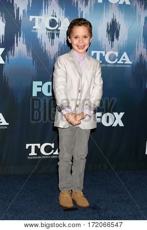 LOS ANGELES - JAN 11:  Jack Stanton at the FOXTV TCA Winter 2017 All-Star Party at Langham Hotel on January 11, 2017 in Pasadena, CA