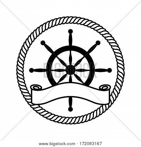 timon boat isolated icon vector illustration design