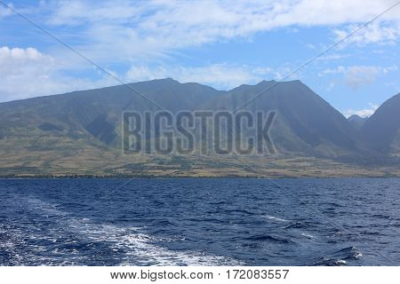 Maui Hawaii. View of Maui Hawaii. Maui is a vacation destination for people around the world. 

