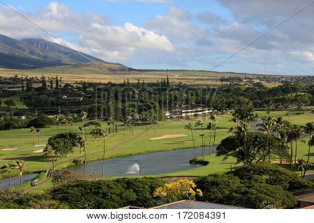 maui mountians. maui mountians viewed from the west side of the island facing east. 