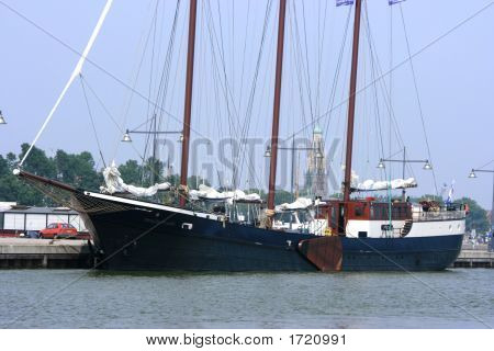 Enkhuizen i Holland