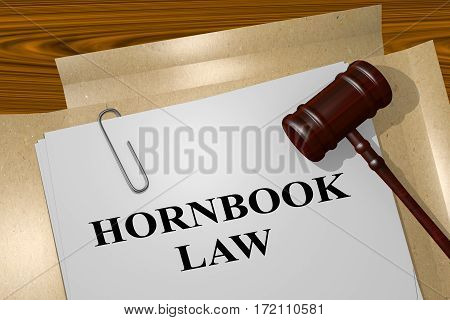 Hornbook Law - Legal Concept