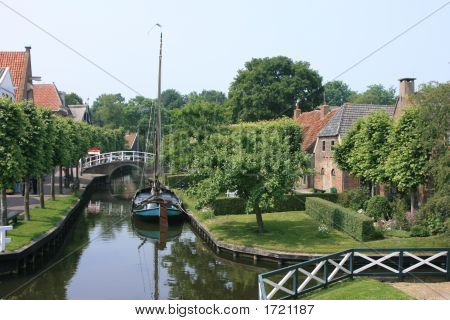 Enkhuizen i Holland