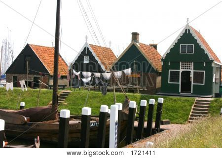 Enkhuizen i Holland