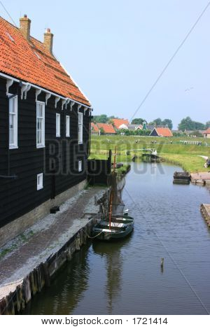 Enkhuizen i Holland