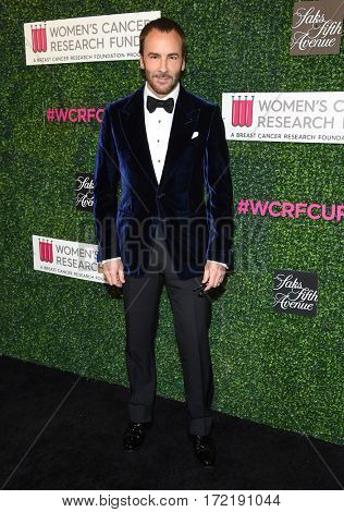 LOS ANGELES - FEB 16:  Tom Ford arrives for the An Unforgettable Evening on February 16, 2017 in Beverly Hills, CA                