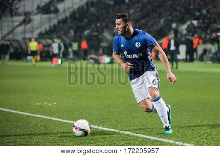 Uefa Europa League Match Between Paok Vs Schalke Played At Toumba Stadium