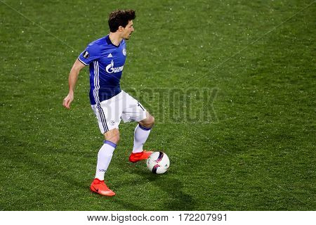 Uefa Europa League Match Between Paok Vs Schalke Played At Toumba Stadium