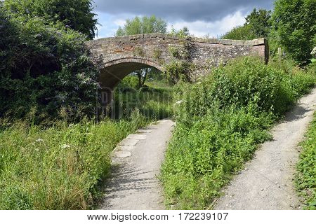 Stanton's Bridge over the Thames & Severn Canal Brimscombe Stroud Gloucestershire