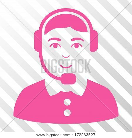 Pink Call Center Vector & Photo (Free Trial) | Bigstock