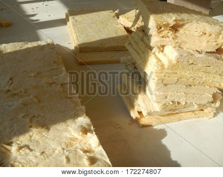 Reconstruction Of A Partitioning System With Rock Wool Isolation