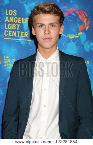 LOS ANGELES - SEP 24:  Aidan Alexander at the Los Angeles LGBT Center 47th Anniversary Gala Vanguard Awards at the Pacific Design Center on September 24, 2016 in West Hollywood, CA