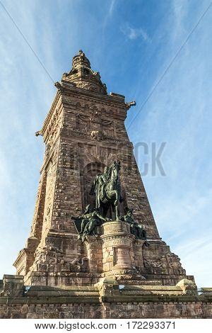 Wilhelm I Monument On Kyffhaeuser Mountain Thuringia, Germany