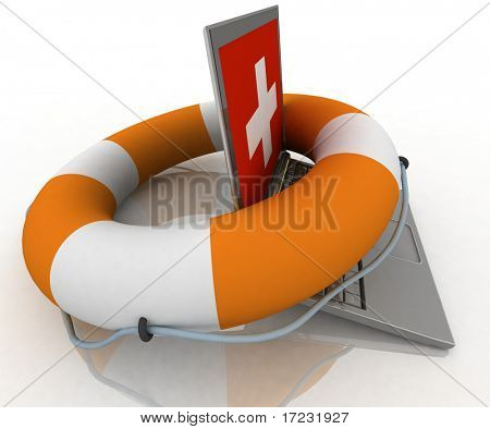Notebook lifesaver