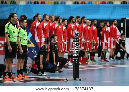 Besiktas Mogaz Ht And Dinamo Bucuresti Handball Match