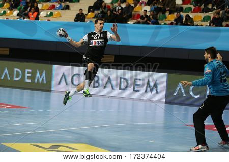 Besiktas Mogaz Ht And Dinamo Bucuresti Handball Match