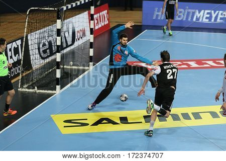 Besiktas Mogaz Ht And Dinamo Bucuresti Handball Match