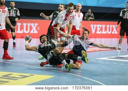 Besiktas Mogaz Ht And Dinamo Bucuresti Handball Match