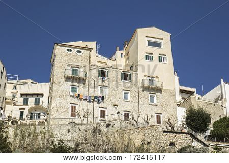 Sperlonga the Italian beautiful coast sea holiday