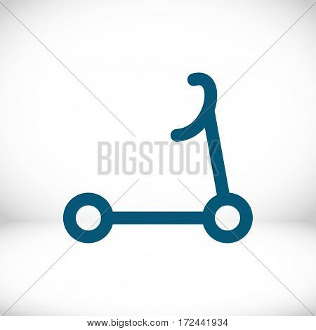 scooter icon stock vector illustration flat design