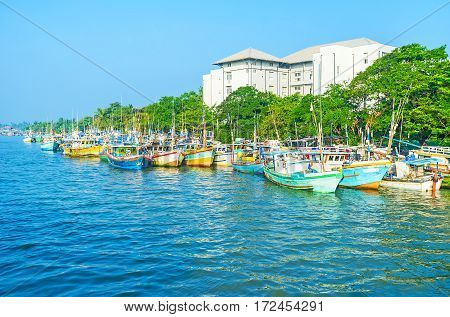 The Port In Lagoon