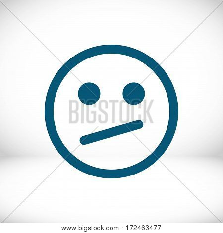 Smile icon stock vector illustration flat design