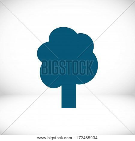tree icon stock vector illustration flat design
