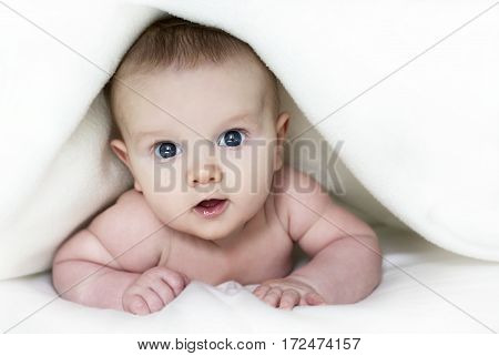 Baby Under Blanket