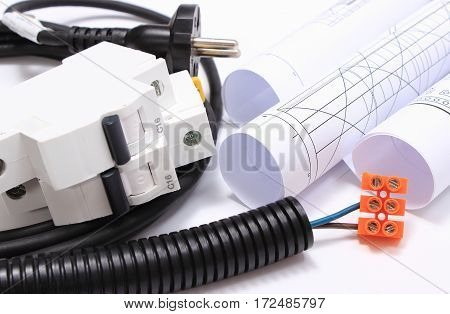 Components For Electrical Installations And Rolls Of Diagrams