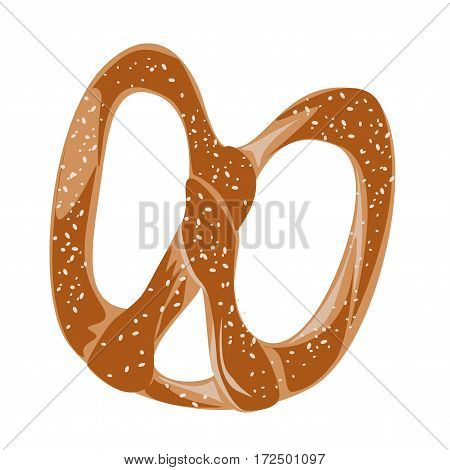 Pretzel  , bread , all about coffee shop